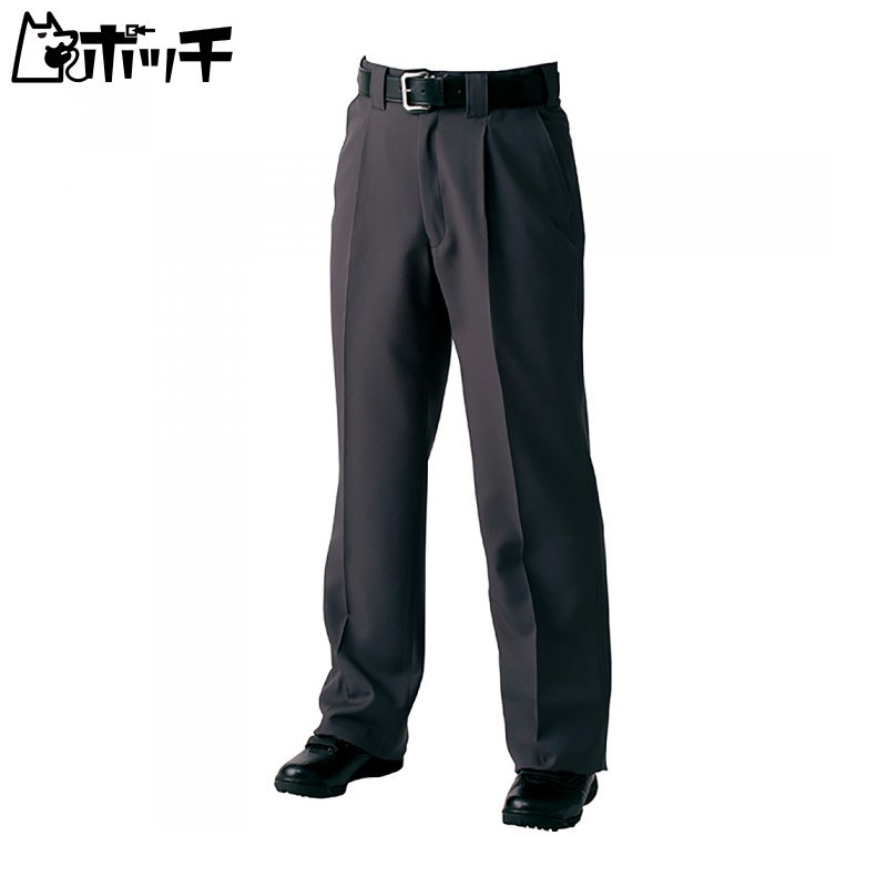 [SSK] Baseball Apparel Umpire Slacks (3-Season Heavyweight Type) [Men's] UPW036 Men's Charcoal (92) Japan XO (Equivalent to Japanese Size 3L)