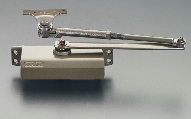 Door closer for doors weighing 45kg or less (Parallel type / Amber)