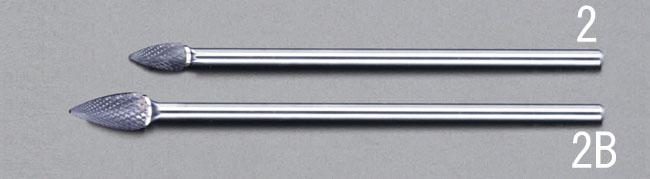 ESCO 12x25x175mm/6mm Shank [Coated] Super Hard Bar EA819VL-2B