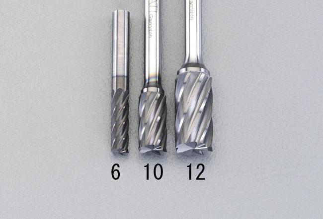 ESCO 12x25mm/6mm Shank [Coated] Super Hard Bar (for Aluminum) EA819VW-12