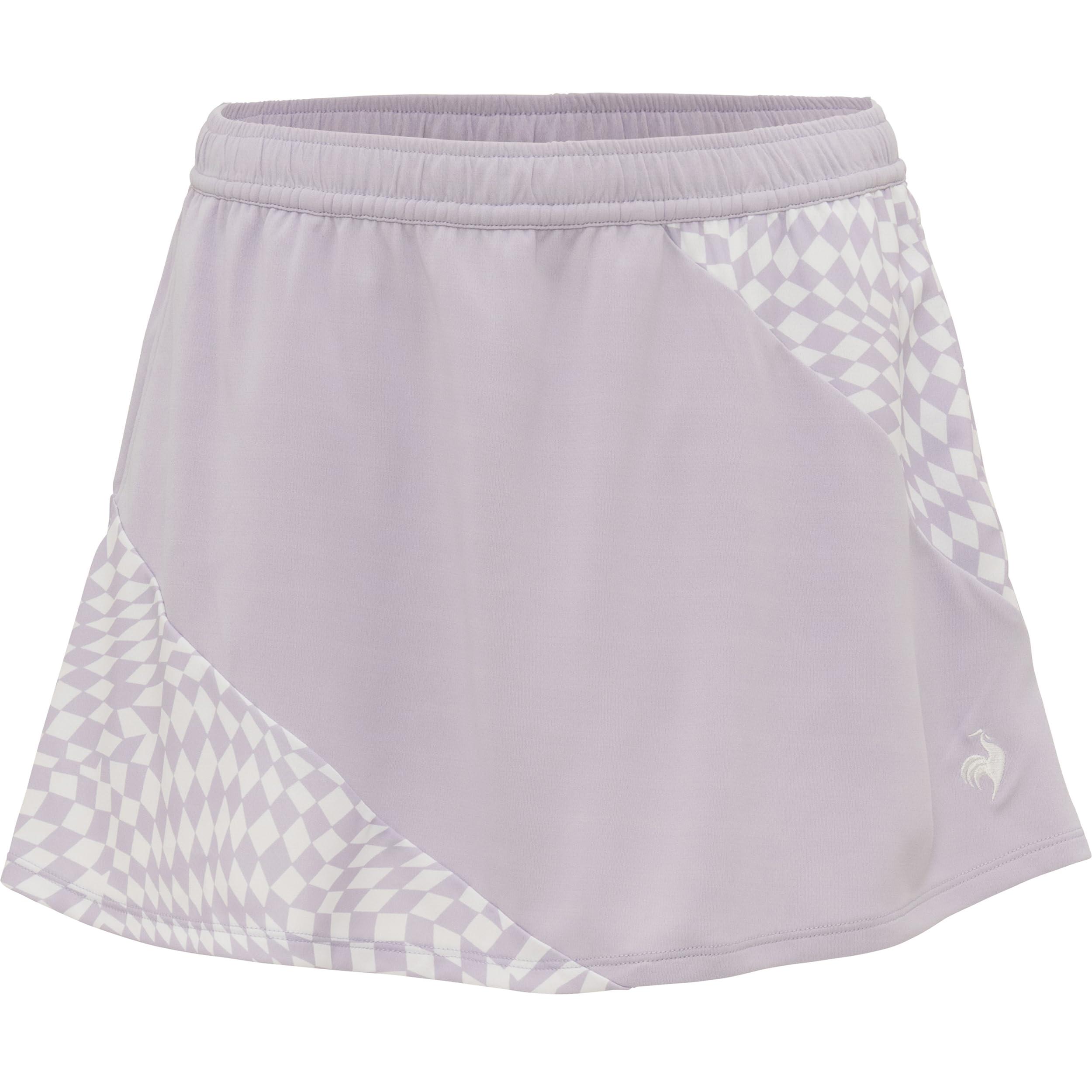 [Le Coq Sportif] Tennis Skirt Graphic Game Skirt Moisture-Wicking Quick-Dry UV Protection (UPF 50+) Heat Shield Cooling Effect SUNSCREEN Official Match Practice Women's PP00 (LN5SSK10L)