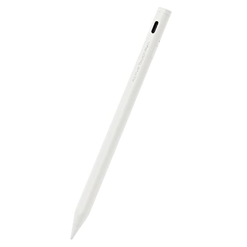 ELECOM Rechargeable Active Touch Pen P-TPACSTAP02WH