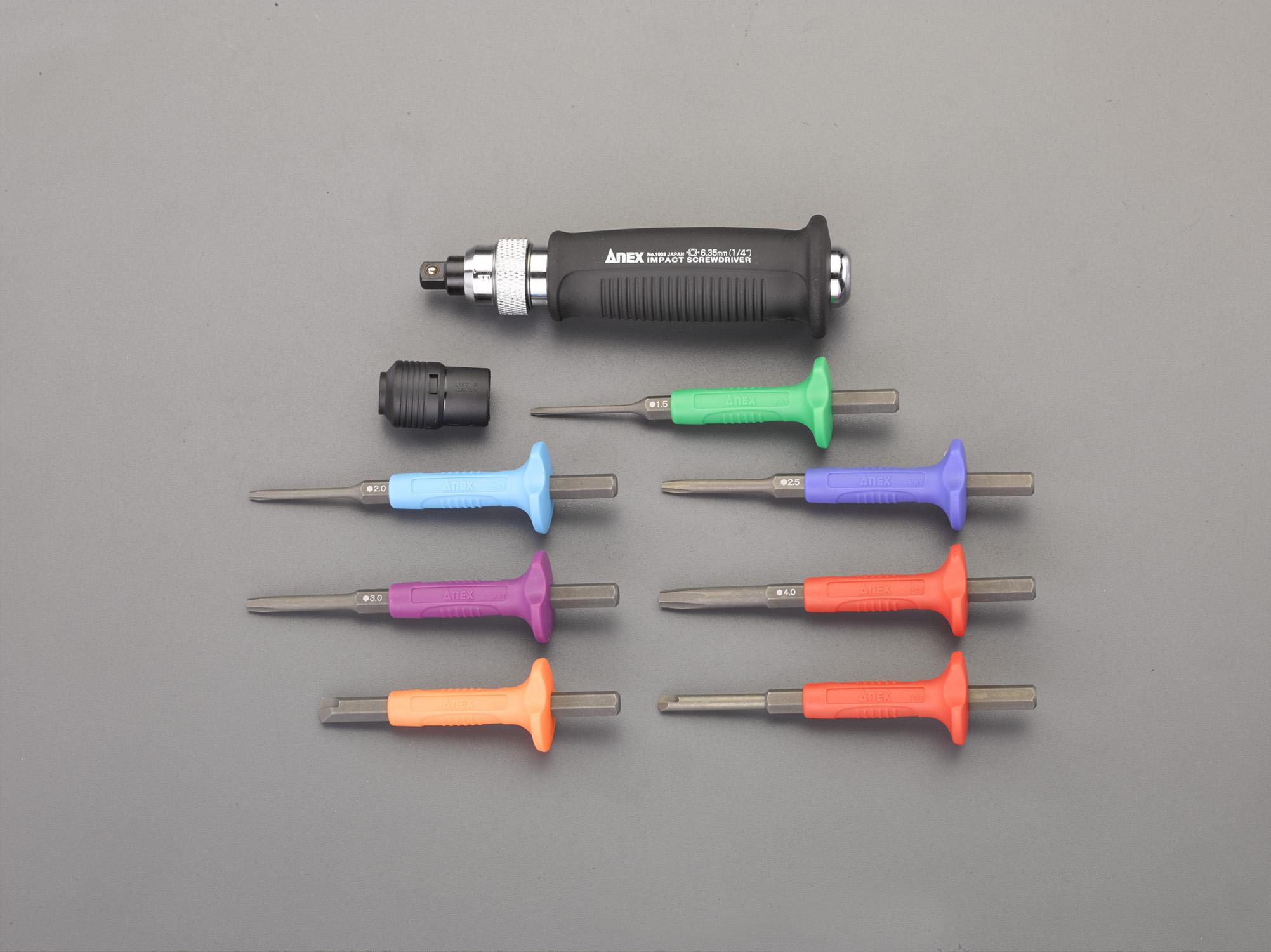 ESCO Mini Impact Driver Set (with Screw Extractor Bit) EA550XB-30