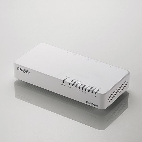 180x87x34mm [8-port] Switching Hub