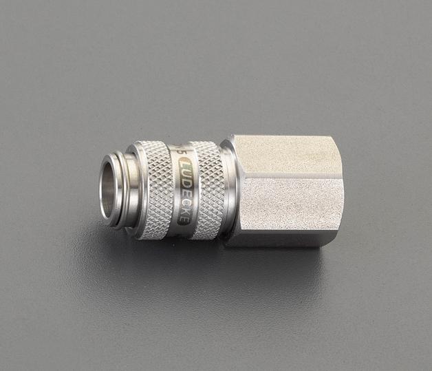 G1/4 Female Thread Coupling (Stainless Steel / One-Push)