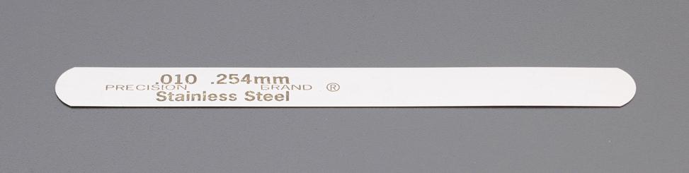 0.076 x 127 mm thickness gauge (stainless steel / 10 pieces)