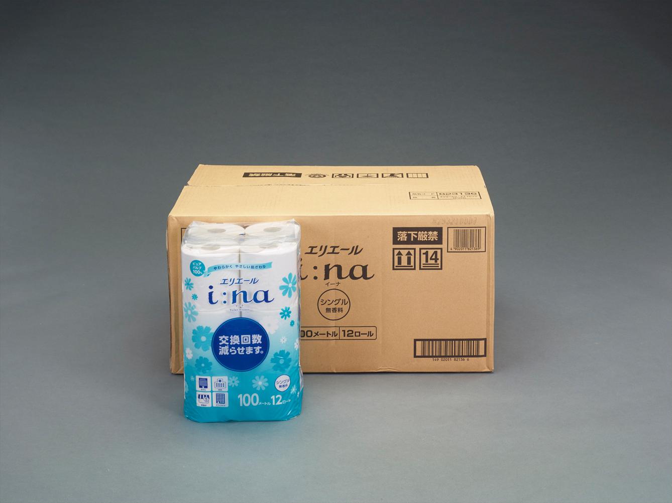 ESCO Toilet Paper (Single-ply/100m/72 rolls) EA929AD-11