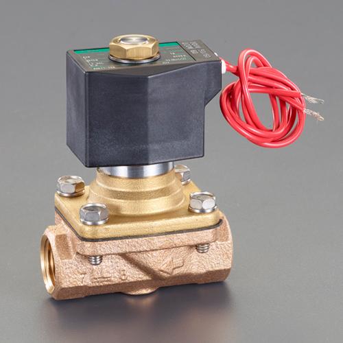 ESCO AC200V・Rc1/4" 2-Way Solenoid Valve Pilot Kick Type EA153HC-22