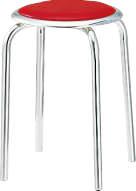 ESCO φ330x450mm Round Stool (Red) EA956XN-28