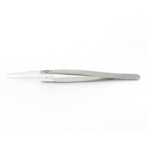 140mm Interchangeable Tweezers Ceramic/Stainless Steel EA595HF-2 1 Pair