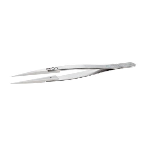 140mm Interchangeable Tweezers Ceramic/Stainless Steel EA595HF-12 1 piece