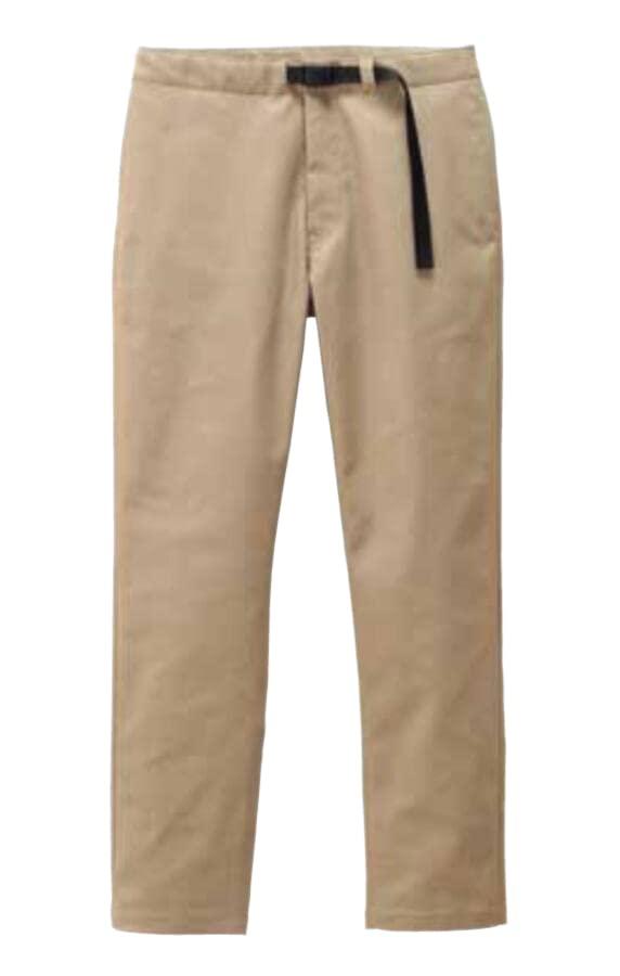 [Bonmax] Casual Pants Unisex Stretch Pants Beige LL