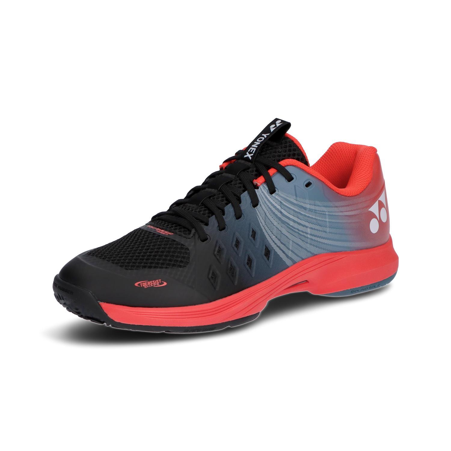 [Yonex] Tennis Shoes Power Cushion Airus Dash 4 Wide GC Coral Red/Black (519) 22.0 cm