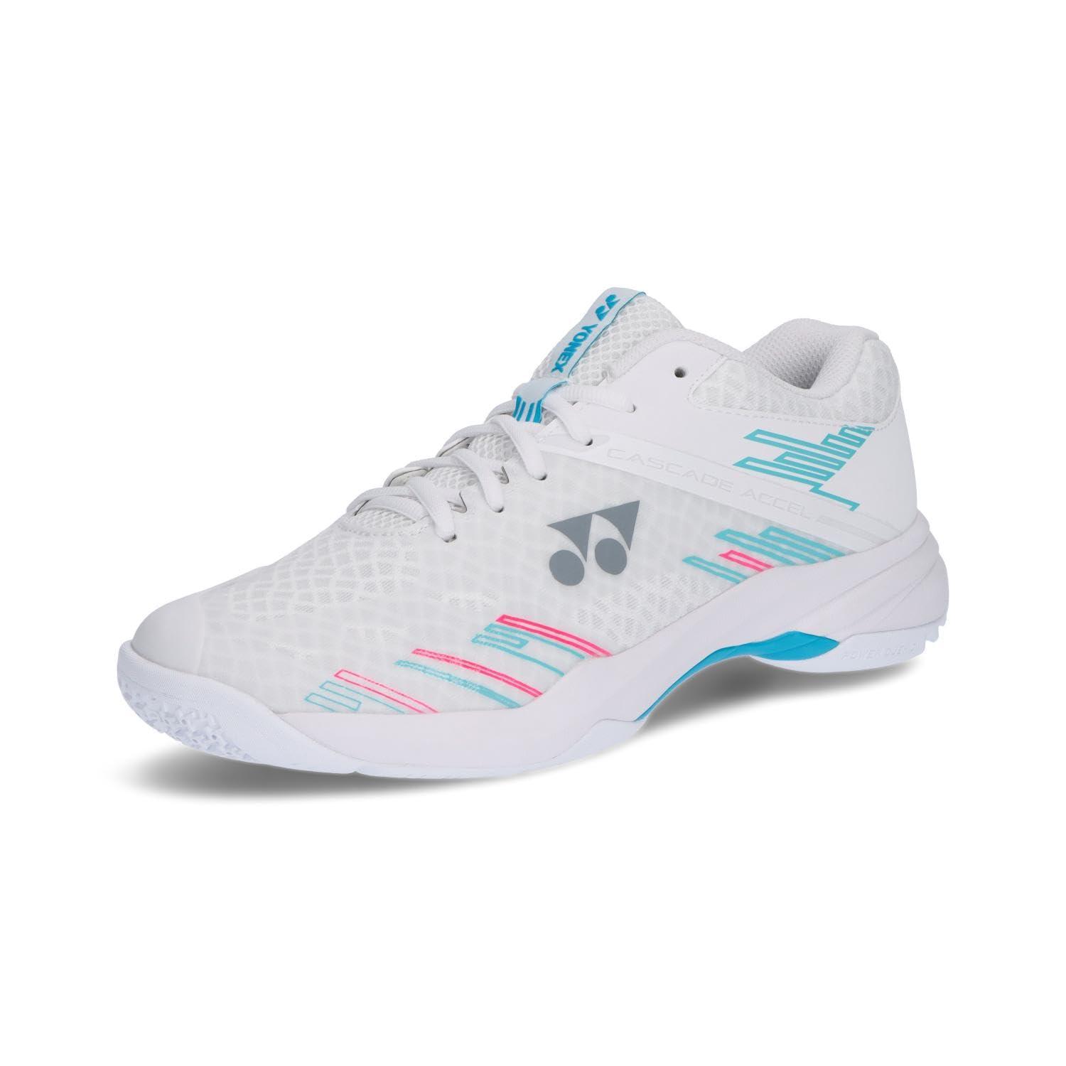 [Yonex] Badminton Shoes Power Cushion Cascade Axel Mid White/Sky Blue (175) 28.0 cm