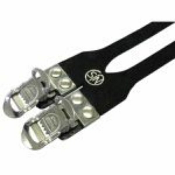 MKS (Mikasima Seisakusho) Bicycle Toe Clip Strap FIT-α SPORTS 2-buckle (Fit Alpha Sports 2-Buckle) NJS Certified