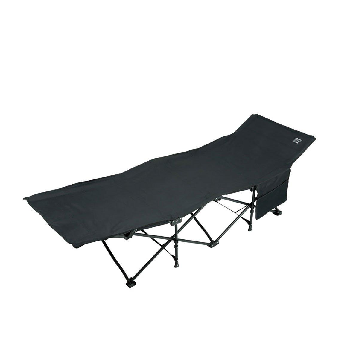 Captain Stag Camping Bed Folding Camping Bed CS Black Label UB-2004