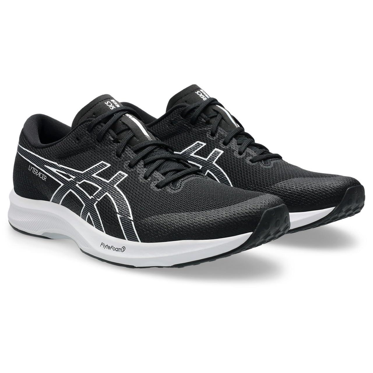 [ASICS] Running Shoes LYTERACER 6 1011B970 Men's 001 (Black/White) 24.5 cm 3E