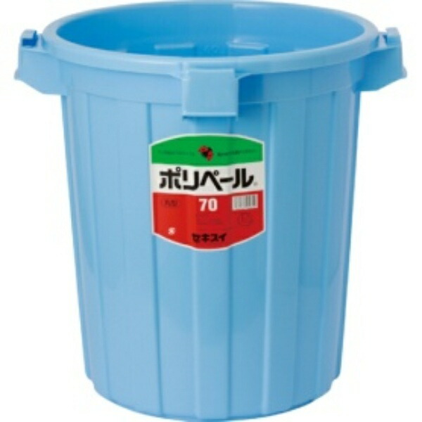 Sekisui PE Round Poly Pail Body Blue #70