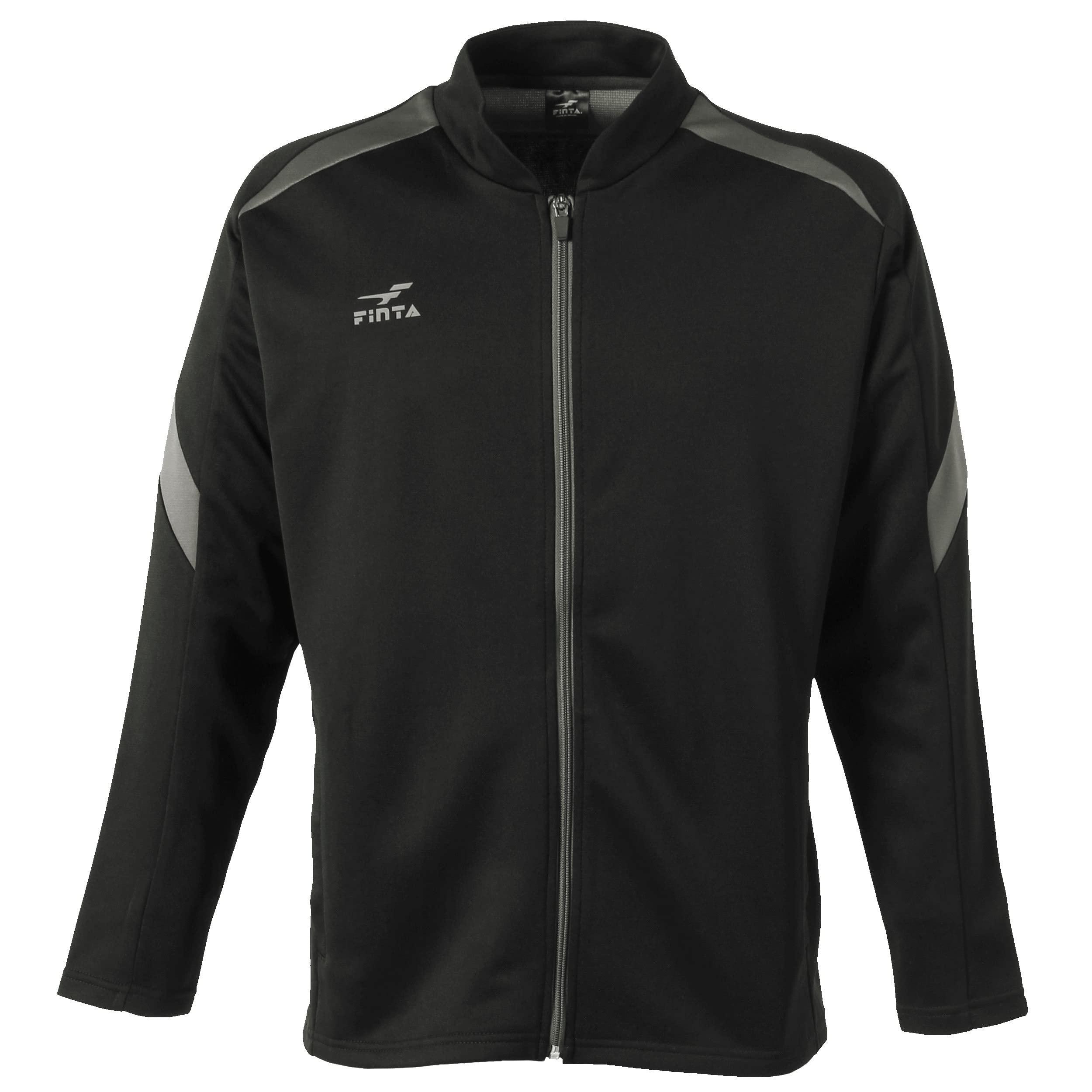 [FINTA] FINTA Soccer Futsal Wear Training Jacket FT3009 (0500) Black XO