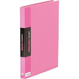 KING JIM Clear File Color Base W Pink KJ-132CW-PKX5