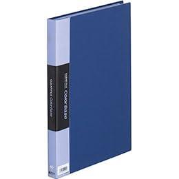 KING JIM Clear File Color Base W Navy KJ-132CW-NVX5