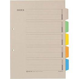 KING JIM Color Index A4S (2-hole) KJ-907GX10