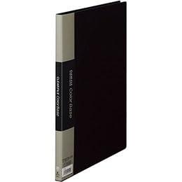 KING JIM Clear File Color Base (S Type) Black KJ-132C-BKX10