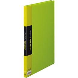 KING JIM Clear File Color Base Yellow-Green KJ-132C-YGX10