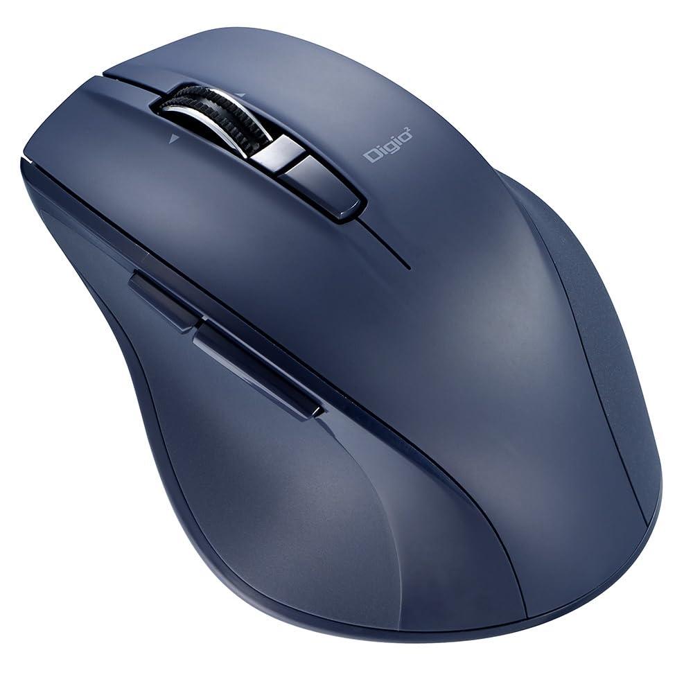 Nakabayashi High-Speed Scroll BT Silent 5-Button BLED Mouse / Navy MUS-BKF165NB