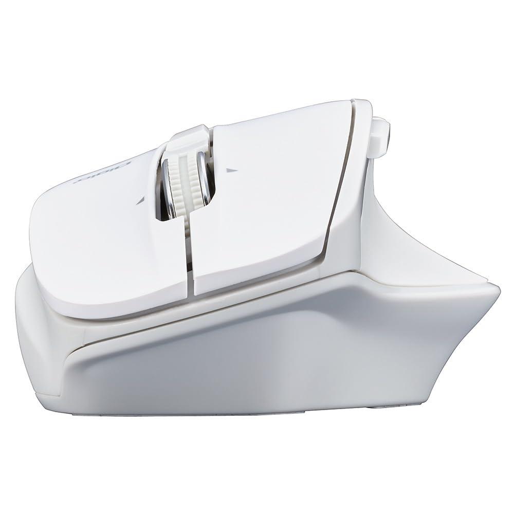 Nakabayashi High-Speed Scroll BT Silent 5-Button BLED Mouse / N White MUS-BKF165NW