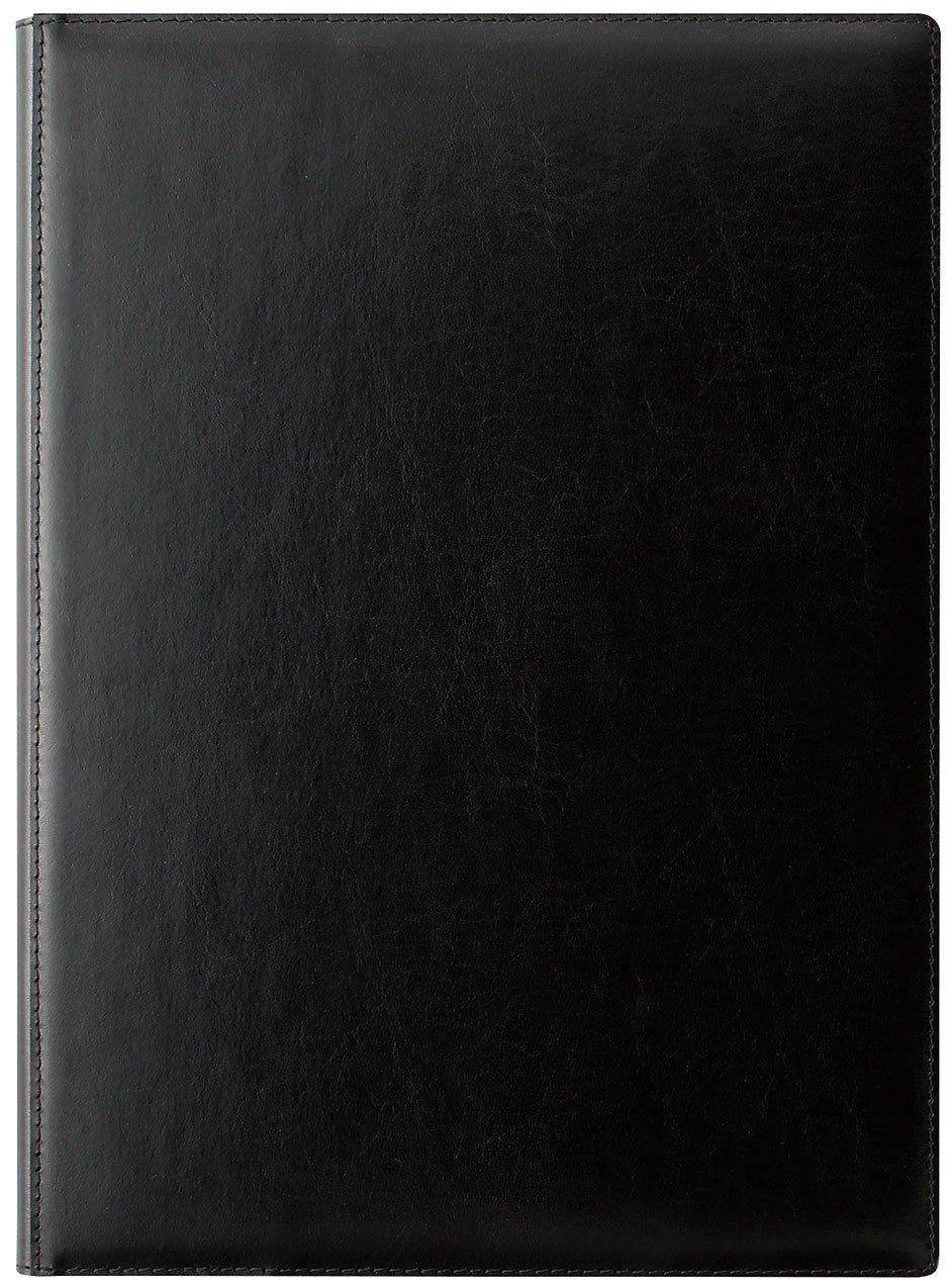 Reimei Fujii Report Pad zeitVektor A4 Leather Black ZVP701B