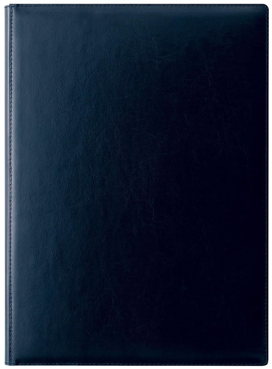 Reimei Fujii Report Pad zeitVektor A4 Leather Navy ZVP701K
