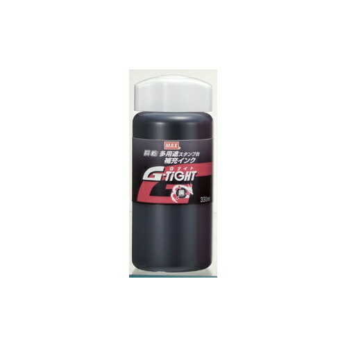 Instant-Drying Multi-Purpose Stamp Pad G-Tight Refill Ink Cartridge 1-Pack ST-330G Black