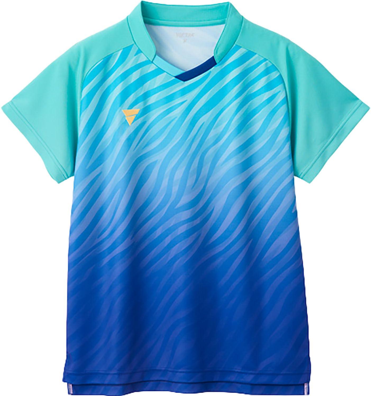 [VICTUS] Table Tennis Game Shirt V-GS501 JTTA Official Sweat-Wicking Quick-Dry Unisex Sizes 140cm~4XL Blue S 512501
