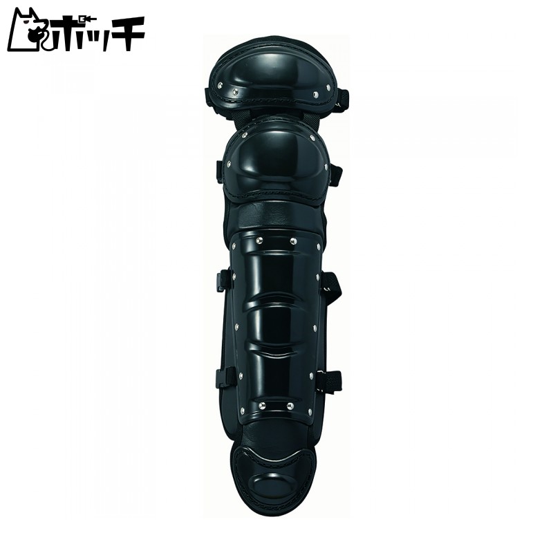 SSK SSK Youth Hardball Leg Guards (Double Cup) Protective Gear Baseball Equipment (CKL5300) (90) Black In Stock