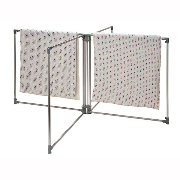 Sekisui Resin Stainless Steel Futon Drying Rack, 4-Sheet Type