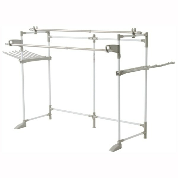Sekisui Resin Trading Co., Ltd. Sekisui Multi-Functional Clothes Drying Rack Hosuo HD-40C Approx. Height 124 x Width 225 x Depth 75 cm