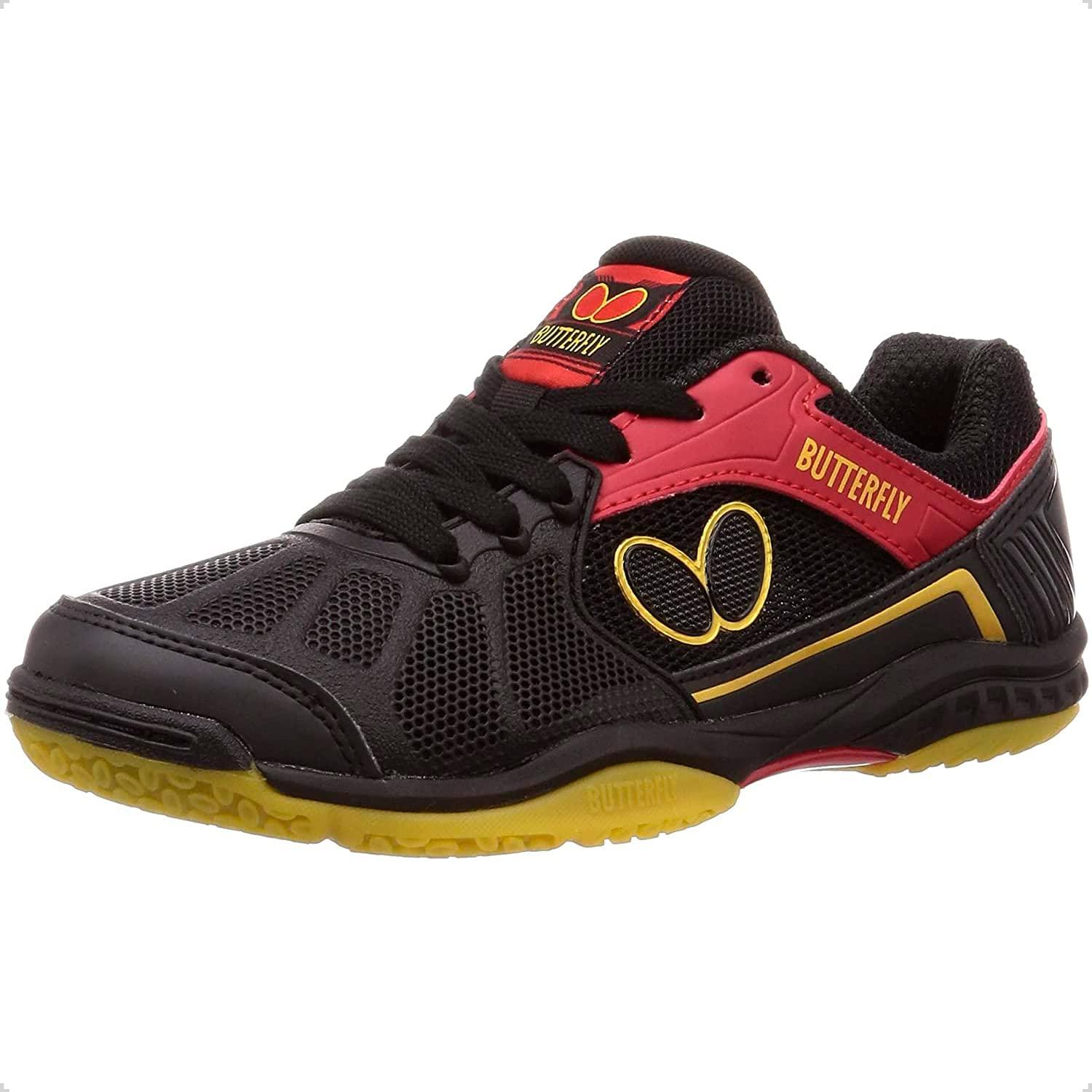 [Butterfly] Table Tennis Shoes Resoline Refones 93620 [Unisex] Black 23.0 cm
