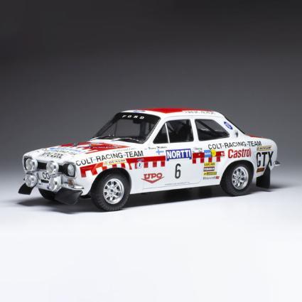 Ixo Model Ford Escort MK I RS 1600 74 1000 Lakes #6H.Mikkola/J.Davenport 1/18 18RMC141