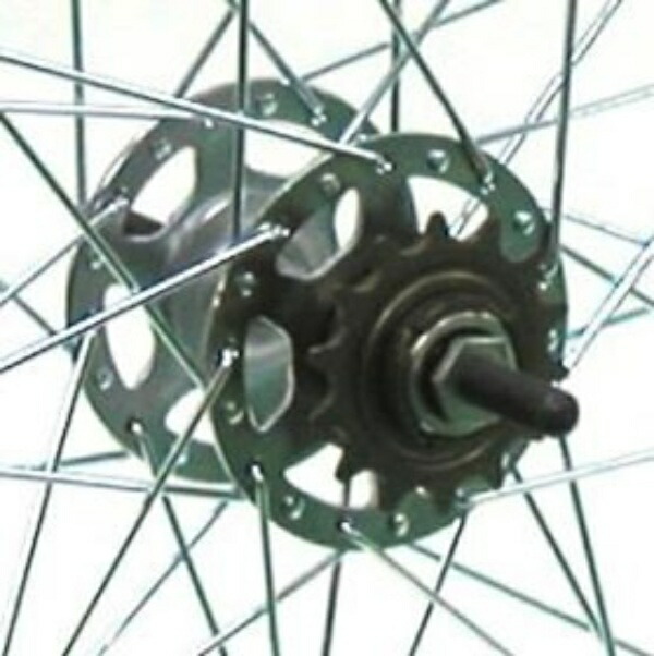 Stainless Steel Rim 24x1-3/8 14T Roller Brake Specification