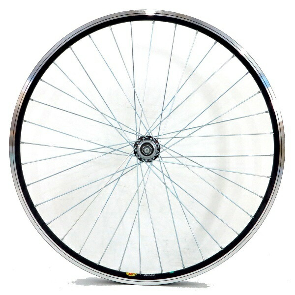 Asahi Cycle Asahi Cycle Aluminum Black Rim 26-inch Rear Wheel for 6-Speed External Gear System (Caliper Brake Specification) XBK66