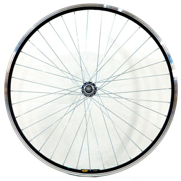 Asahi Cycle Asahi Cycle Aluminum Black Rim 700c External 7-Speed Rear Wheel (Caliper Brake Specification) XBK77