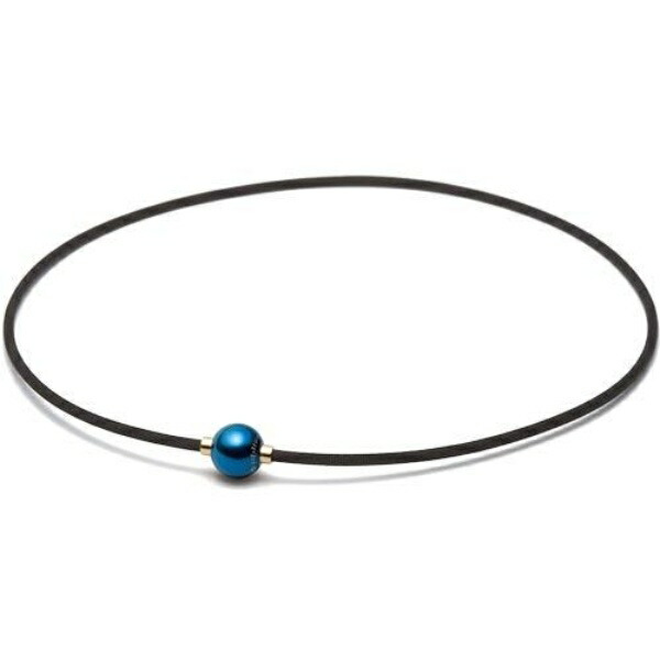 Phiten Necklace RAKUWA Neck Metax Mirror Ball Earth Color 40cm