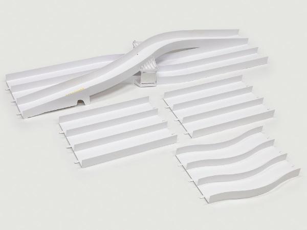 Tamiya Mini 4WD Special Limited Edition Japan Cup Junior Circuit Lane Change Expansion Set (White) 69579 (Mini 4WD)