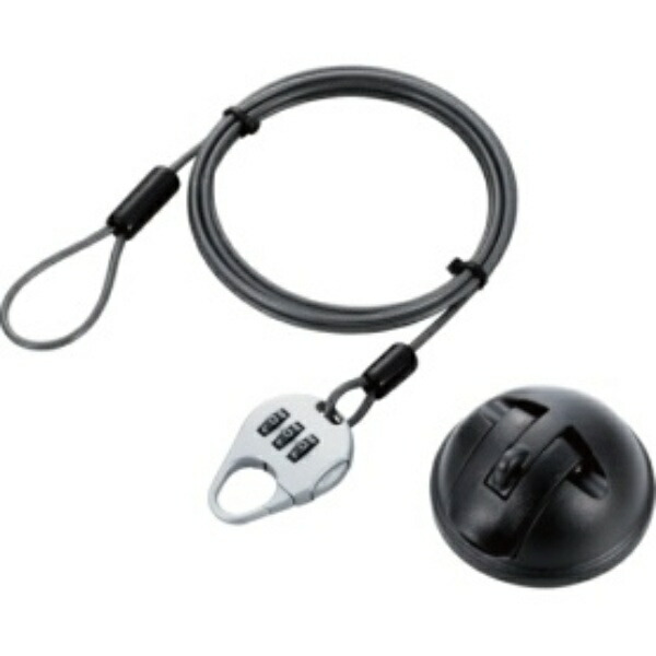 ELECOM Security Wire Tablet Suction Cup Type Universal ESL-Q