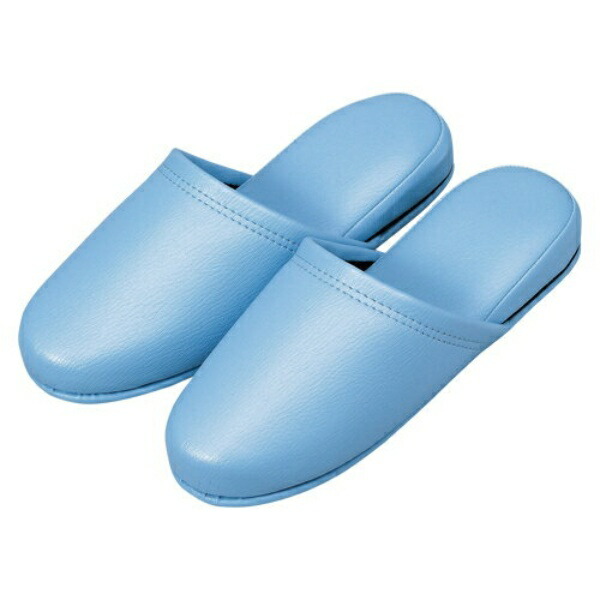 Antibacterial Leather-Look Slippers, 10 Pairs 36052