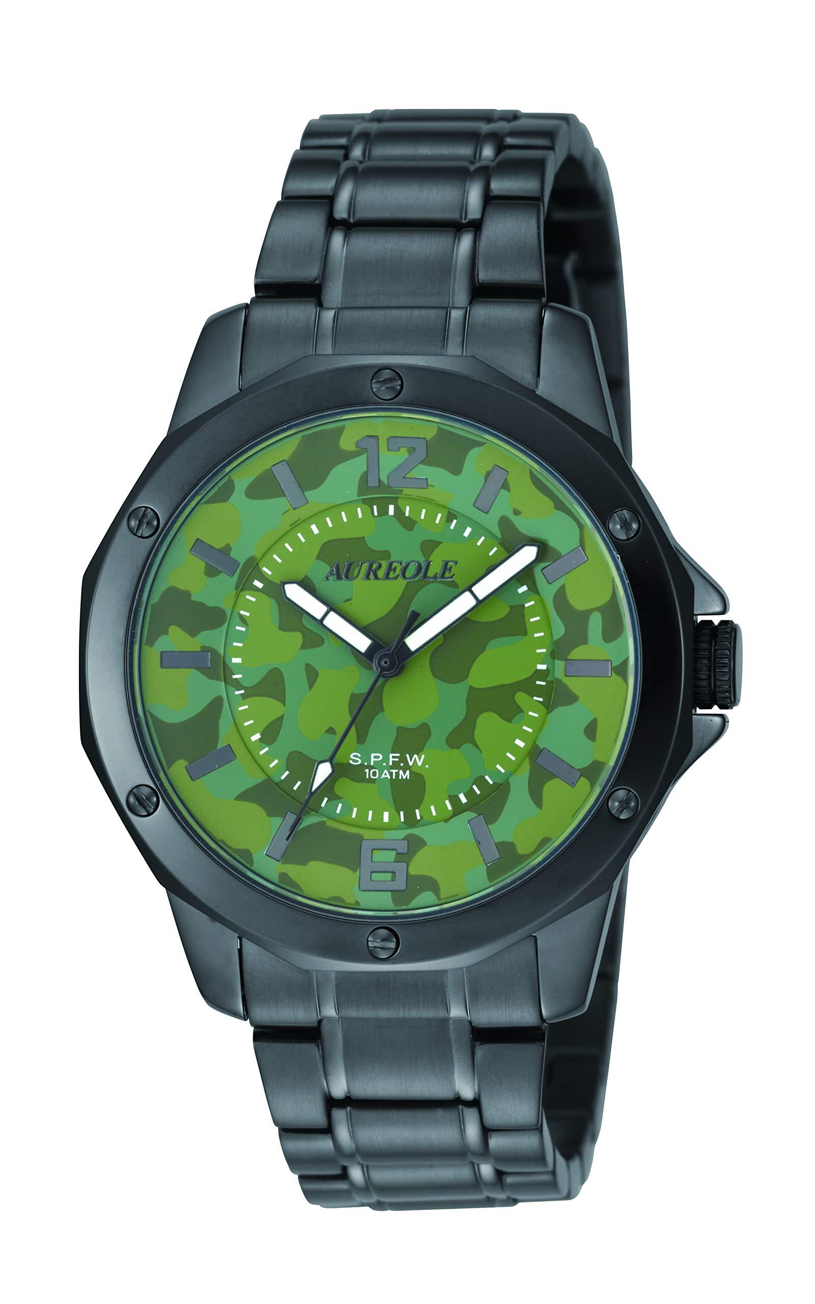 Aureole Watch Black Individual Packaging Size: 10×12×8cm