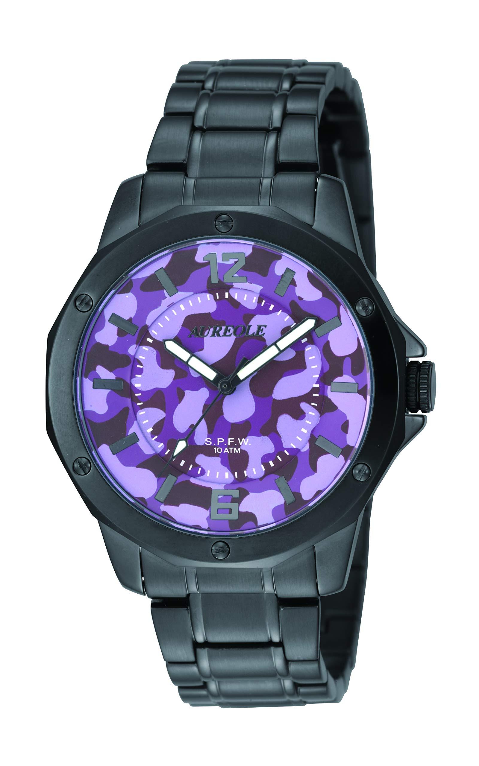 Aureole Watch Black Individual Packaging Size: 10×12×8cm