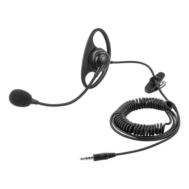 Sanwa Supply Wireless Guide System Headset for MM-WGS Earhook Type Single-Ear Amplifier MM-WGS4-HS3