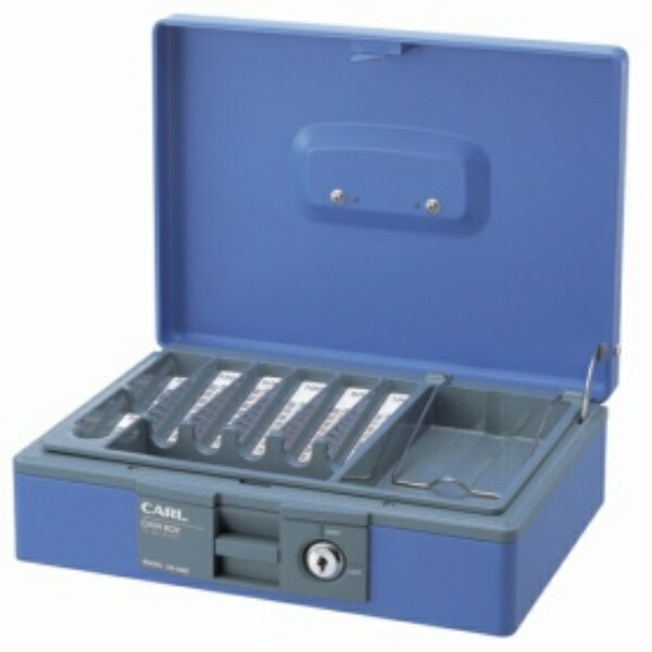 Karl Office Supplies Portable Safe Cash Box A5 Blue CB-8400-B
